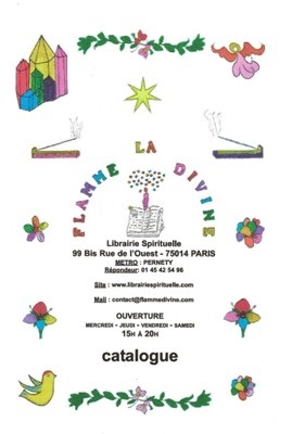 Catalogue Librairie Spirituelle La Flamme Divine