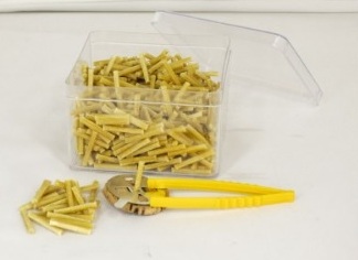 Mèche de cire d'abeille boite de 50g