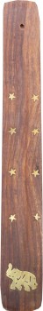 porte-encens bois ski éléphant