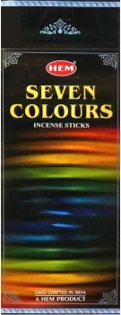7 Couleurs Encens Hem hexagonal 
