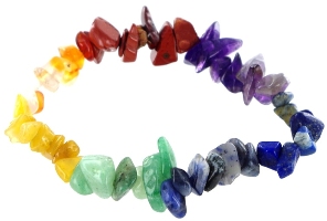 bracelet baroque 7 chakras