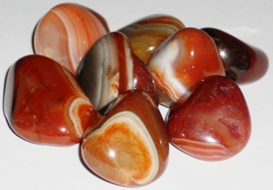 Agate rouge