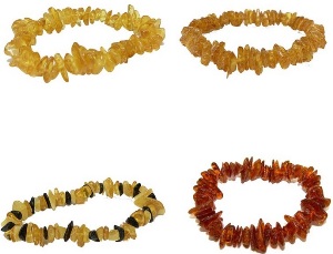 Ambre bracelet baroque