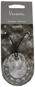 Pendentif cristal de roche