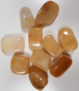Jade jaune roulée