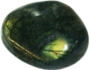 Labradorite galet poli de Mdagascar