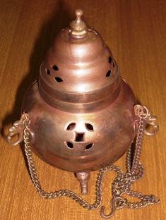 encensoir cuivre